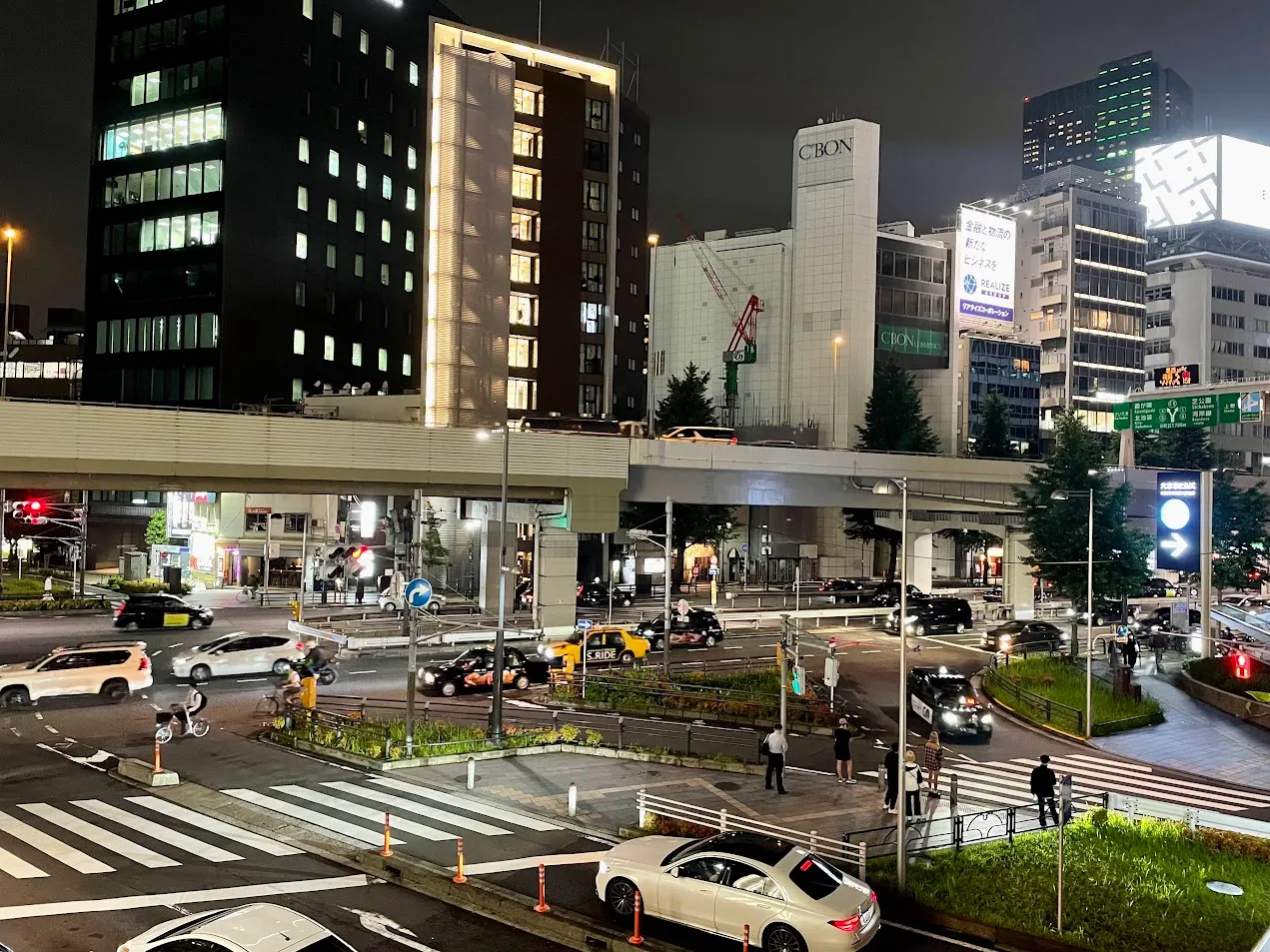 Street view as seen from Roppongi Hills