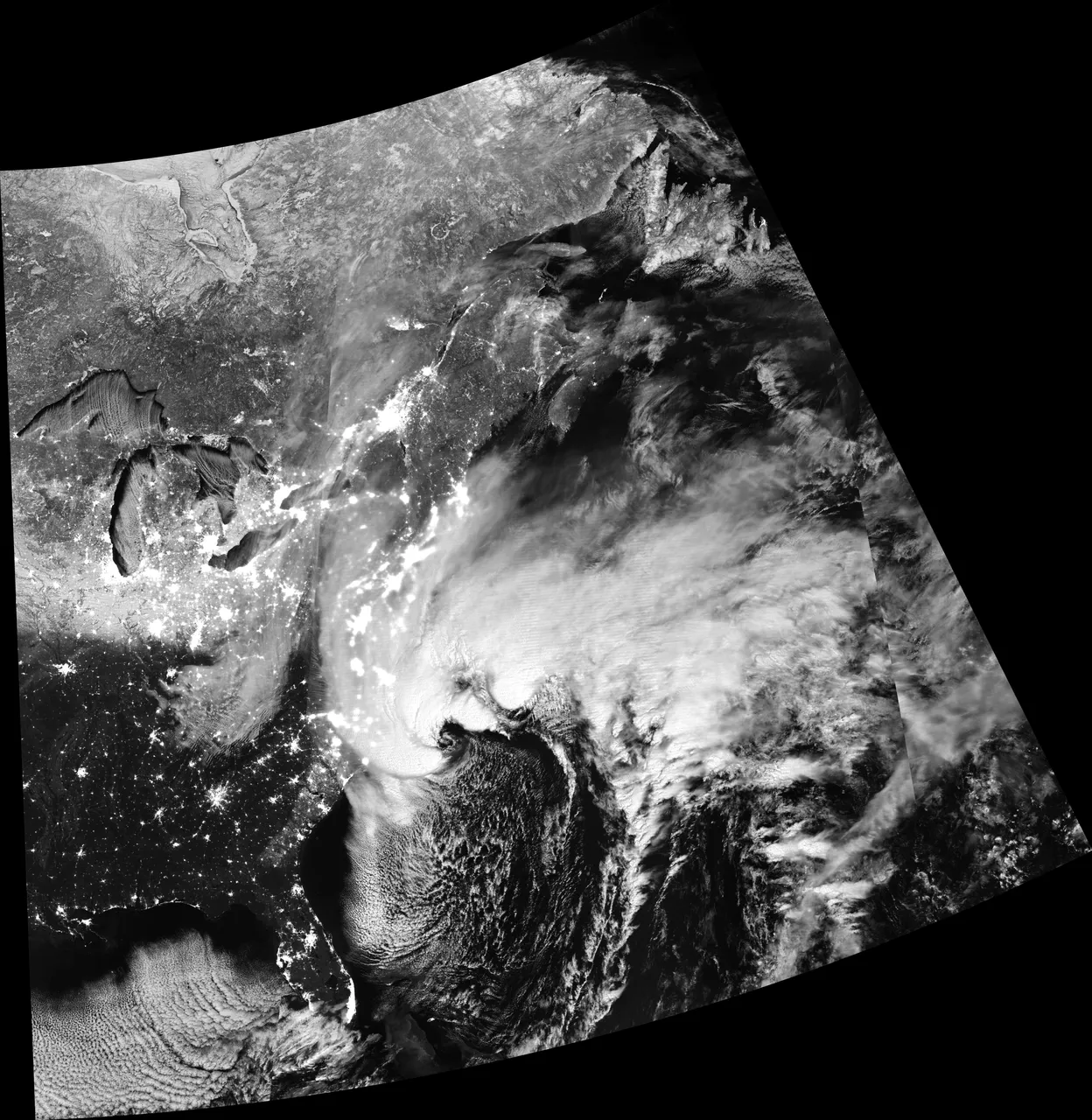 Millions of people along the East Coast of the United States faced snow and ice, gusty winds, power outages, travel delays, school closings, and flooding as a rapidly-intensifying Nor’easter plowed northward during the first week of 2018.