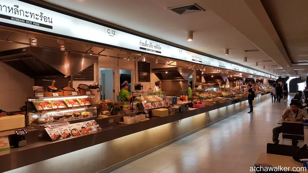 La food court du MBK Center - Bangkok