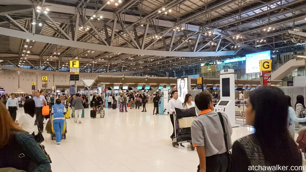 Il est temps de rentrer ! Suvarnabhumi Airport - Bangkok