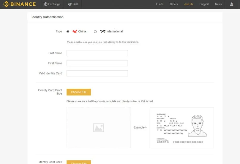 binance-website
