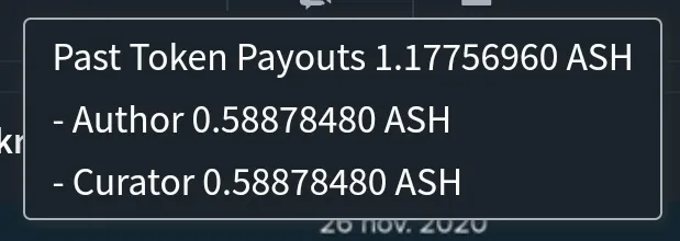 $0.005 in ASH
