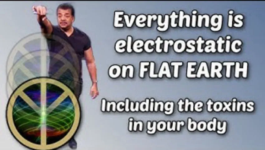 Everything is ELECTROSTATIC in FLAT EARTH