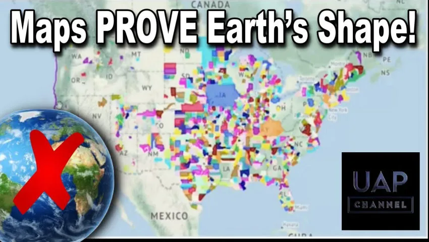 Maps PROVE Earth’s Shape