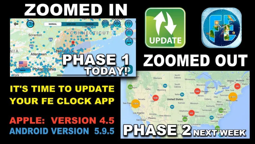 Flat Earth Friend Finder UPDATE! Apple 4.5 and later today 4.6