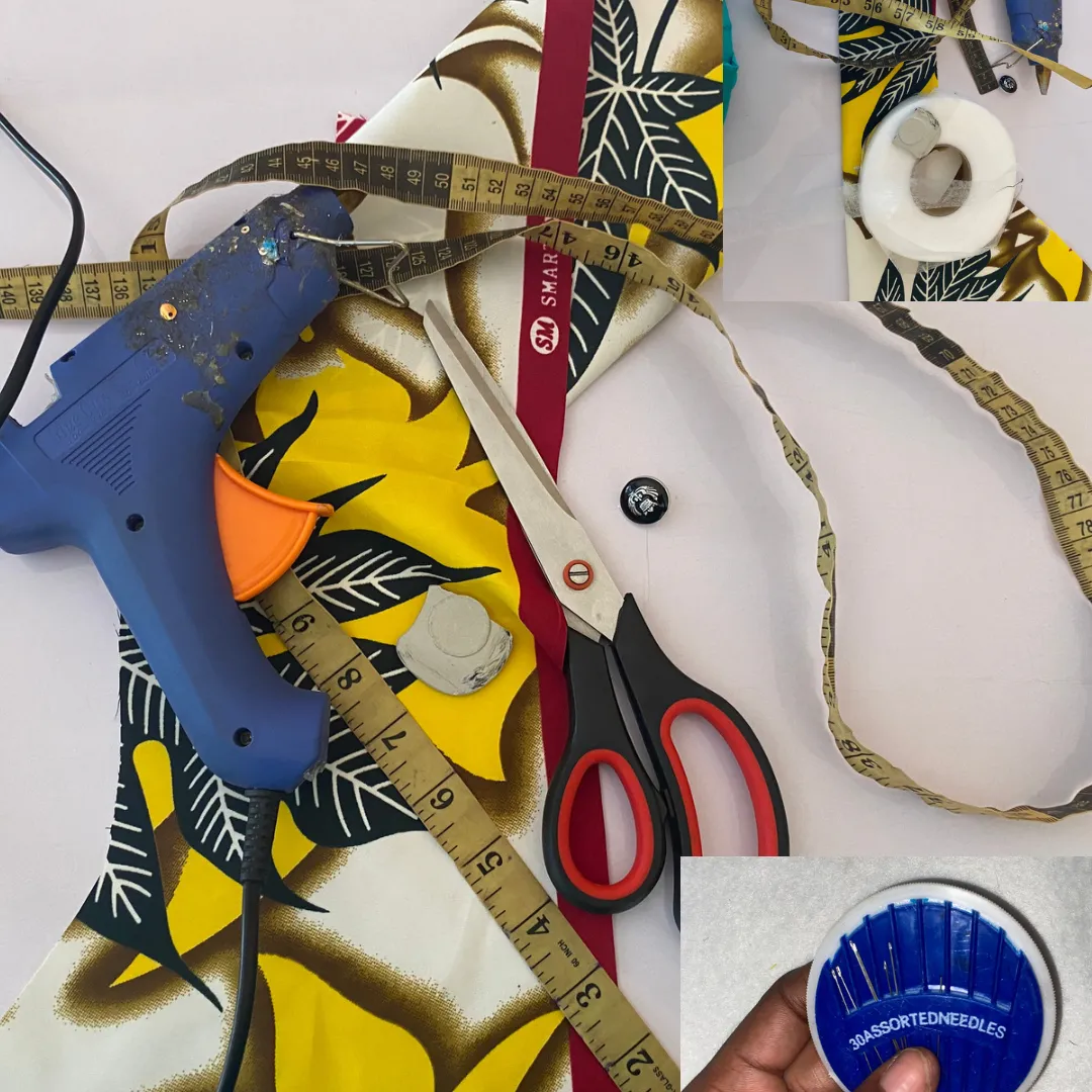 DIY How To Make Cord Wrap From Fabric Scraps