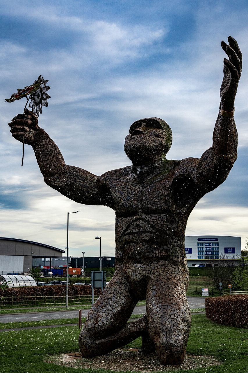 Portrait photo of The Ancestor outside the Holiday Inn near Amesbury, Wiltshire