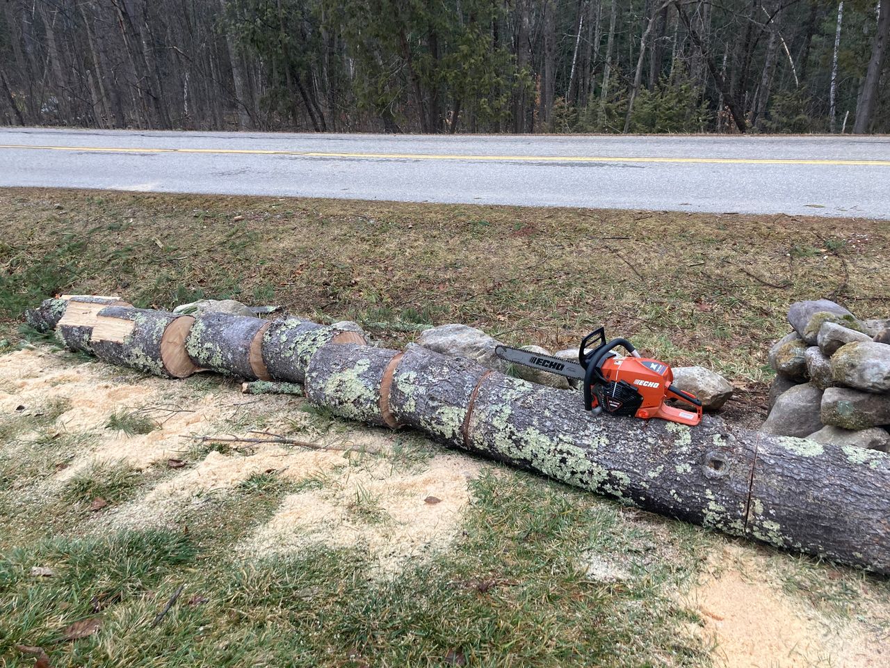 Sawed