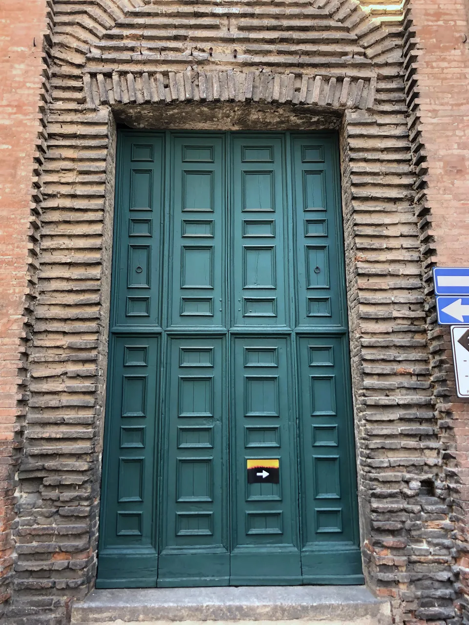 Door of the ex-church