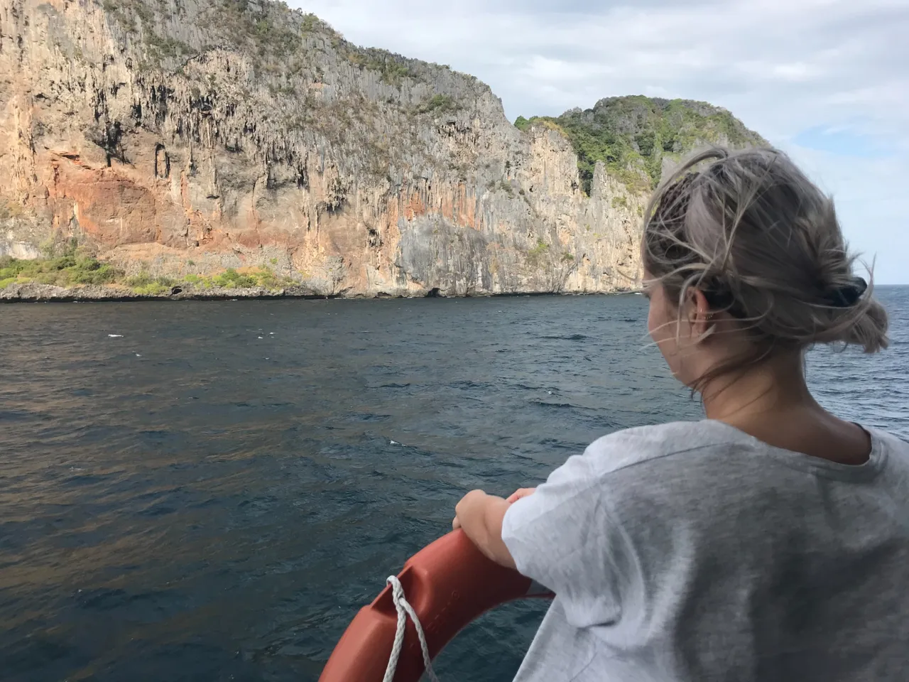 With the ferry to the next Islands