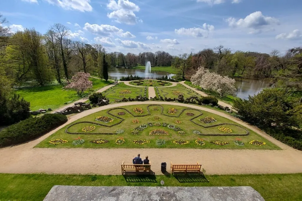 Naturpark Hoher Fläming, Wiesenburg Castle and the park