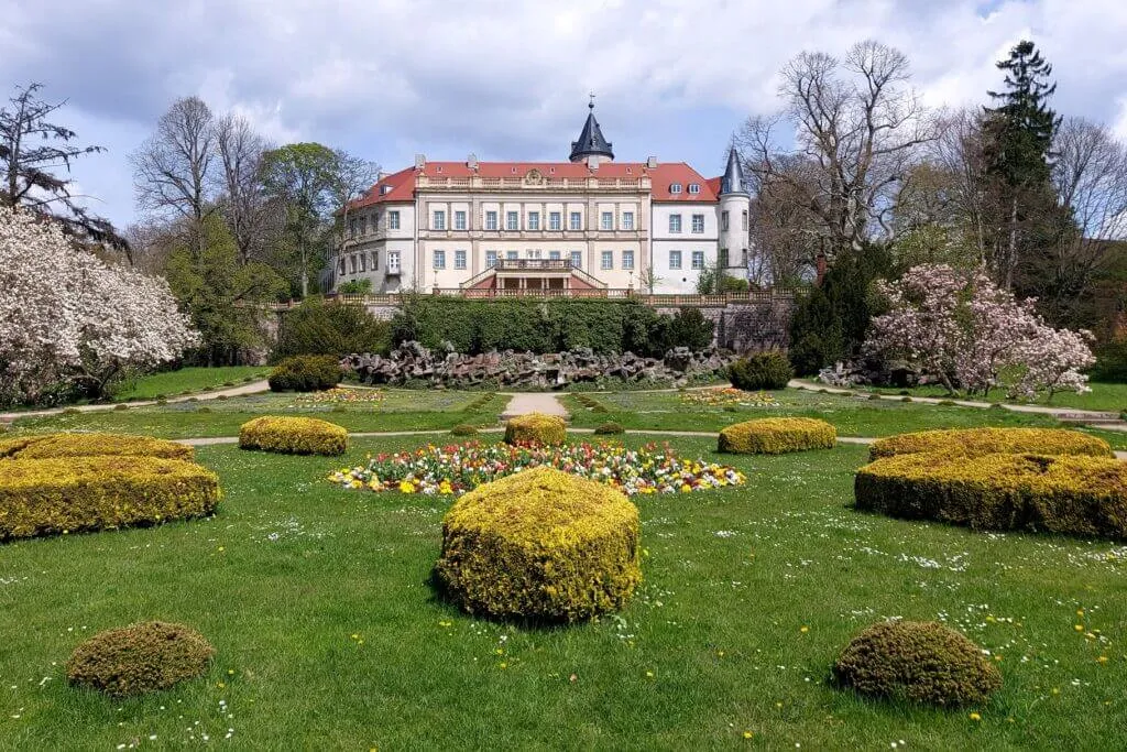 Naturpark Hoher Fläming, Wiesenburg Castle and the park