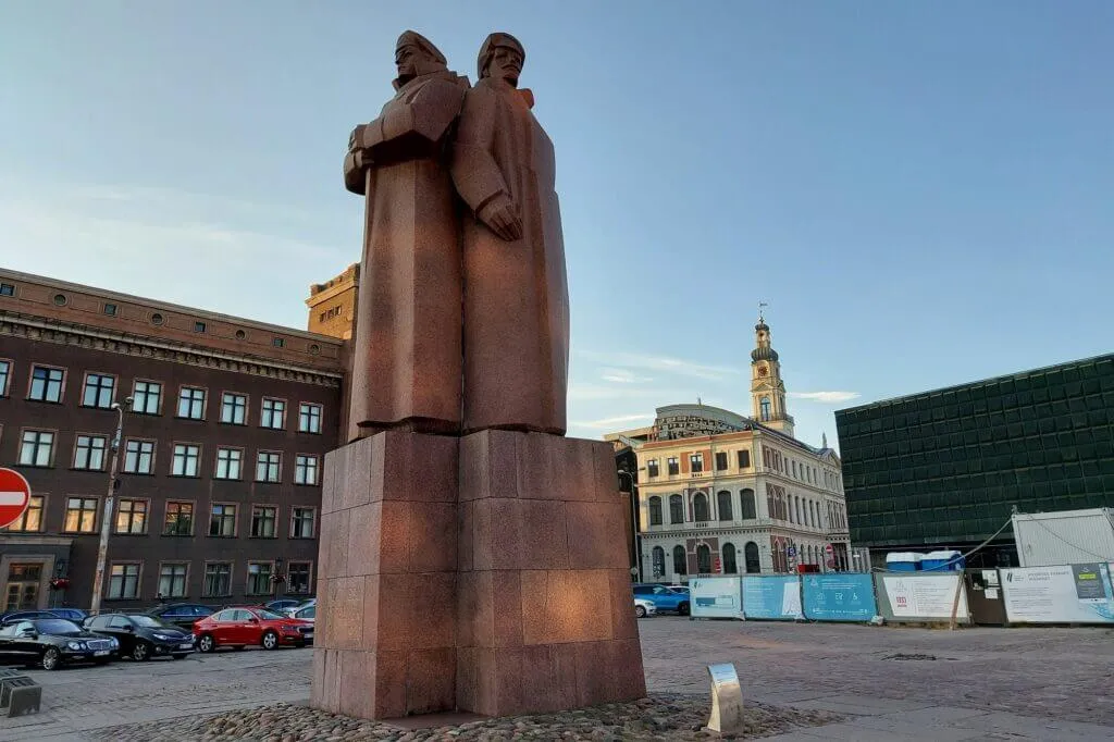 Latvian Rifleman Square and Monument