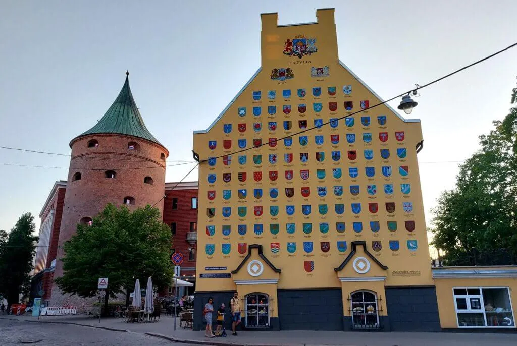 Riga Powder Tower and Jacob's Barracks building