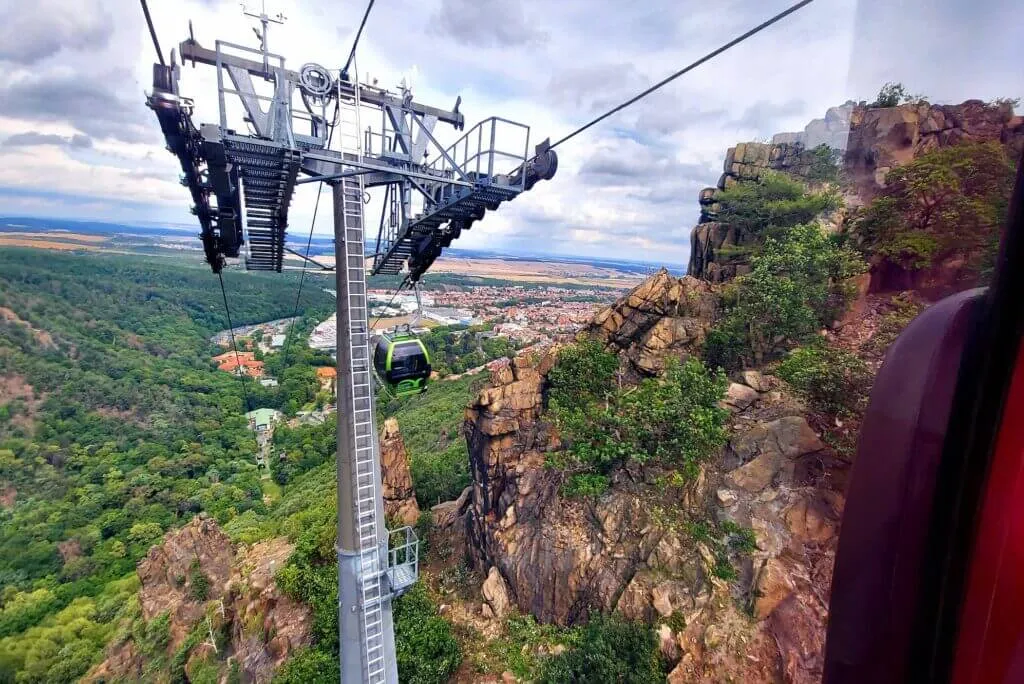 Thale, Harz Mountains, Cable Car Gondola