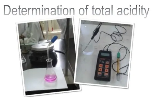 Total acidity in food, what is it and how is it determined?