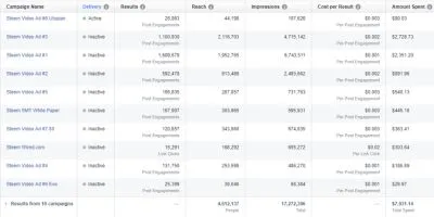 facebook ads results for steem nov 17 2017.png