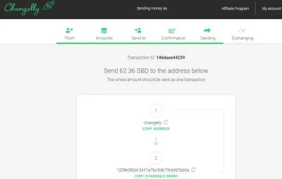 send payment sbd to changelly.png