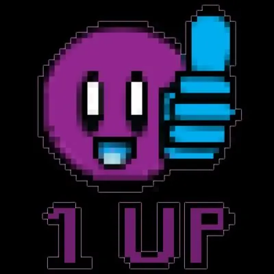 1 UP Logo Black BG 1000px.png