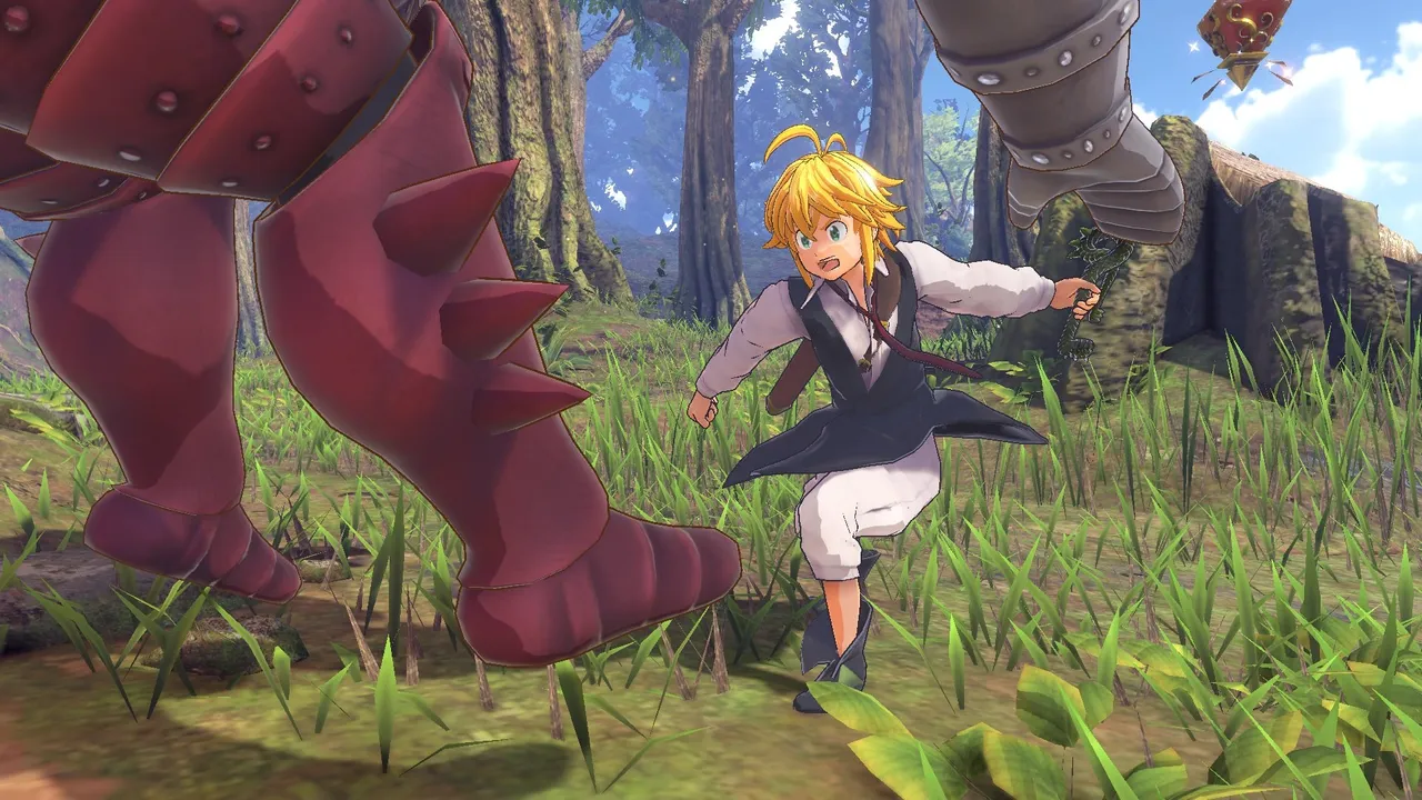 Seven deadly sins origin дата выхода. Seven Deadly sins: Knights of Britannia. Игра Seven Deadly sins Origin. Nanatsu no Taizai игра. Римуру и Мелиодас.