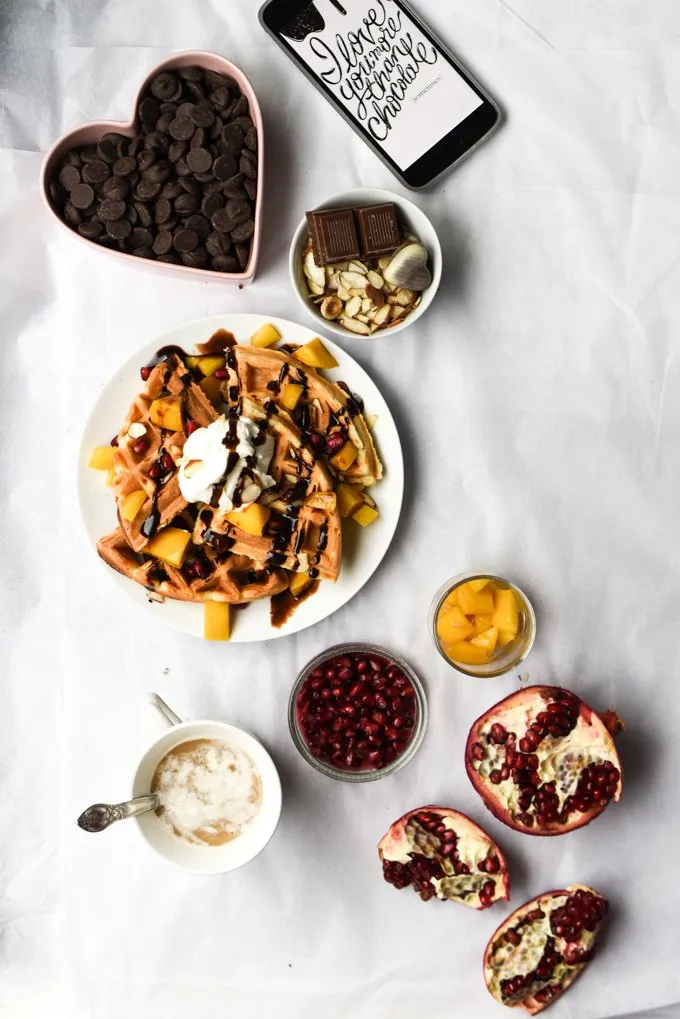 Thursday Things -Mango Chocolate Waffles..jpg