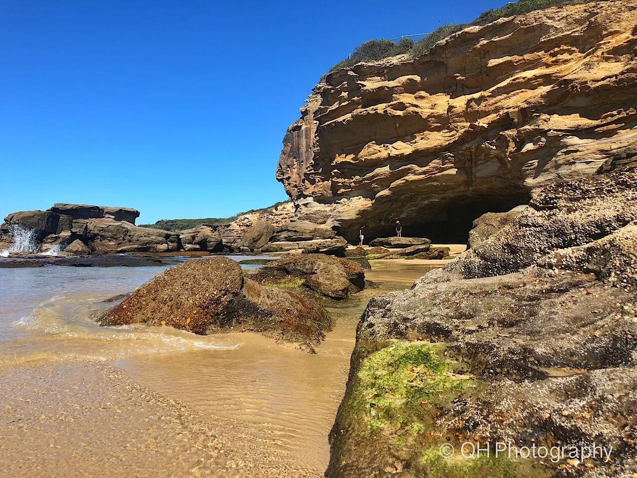 A cave at caves beach