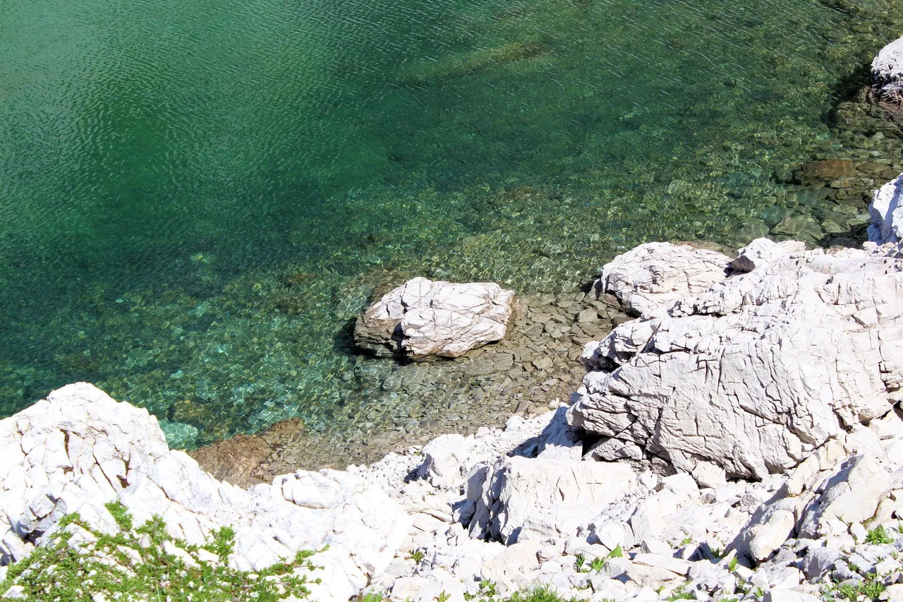 mountain lake in the german alps, Bergsee in den Alpen