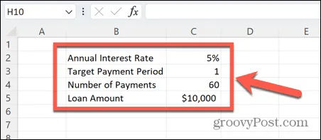 use-PPMT-excel-loan-details