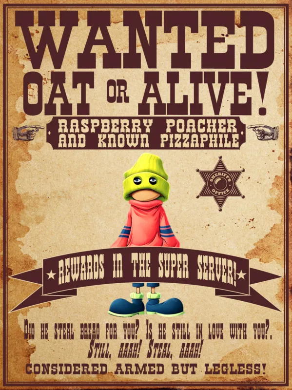 Wanted Oatmeal Pizza Discord Dead or Alive Roy Meme 2025-07-29 - Tuesday image.png