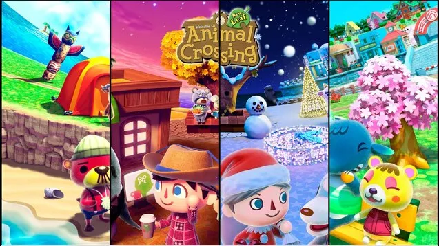 Image result for animal crossing new leaf wallpaper"