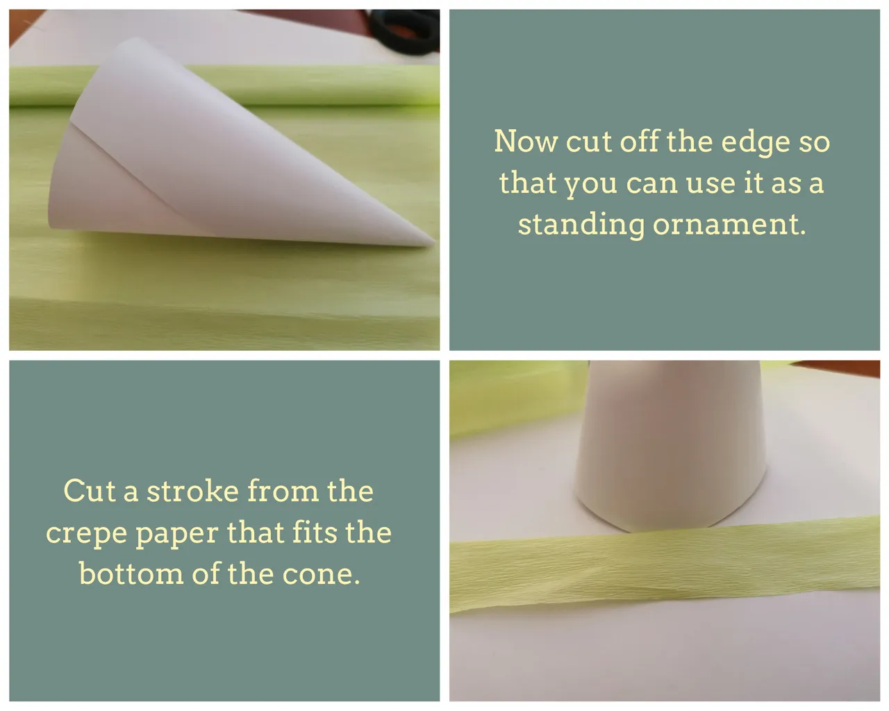 Crafting 4 Christmas Part 20  Christmas tree crepe paper  1.png