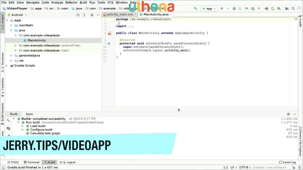 Code Your Own Video App Player in Android Studio!
