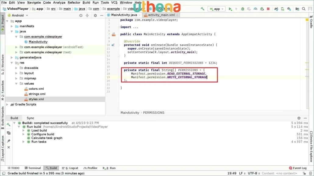 Code Your Own Video App Player in Android Studio!