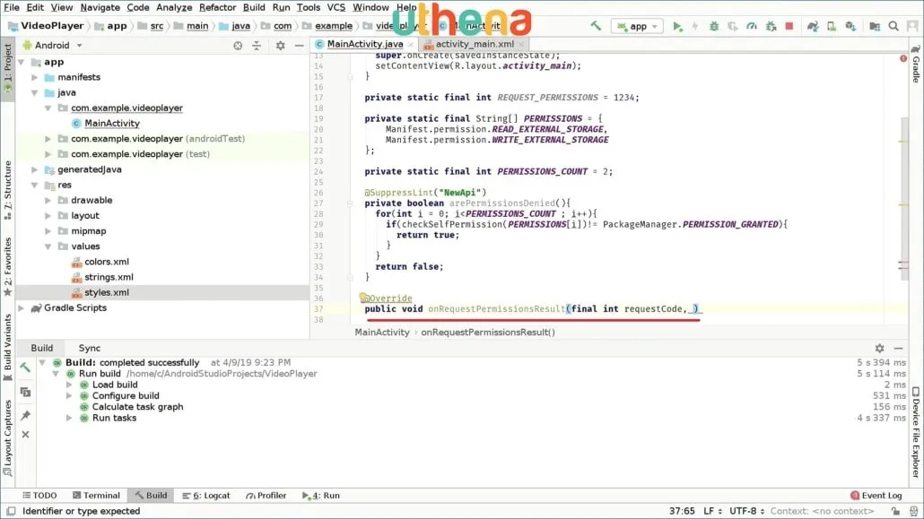 Code Your Own Video App Player in Android Studio!