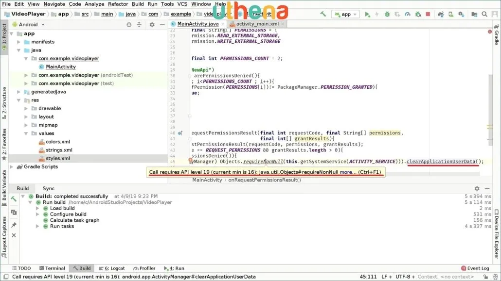 Code Your Own Video App Player in Android Studio!