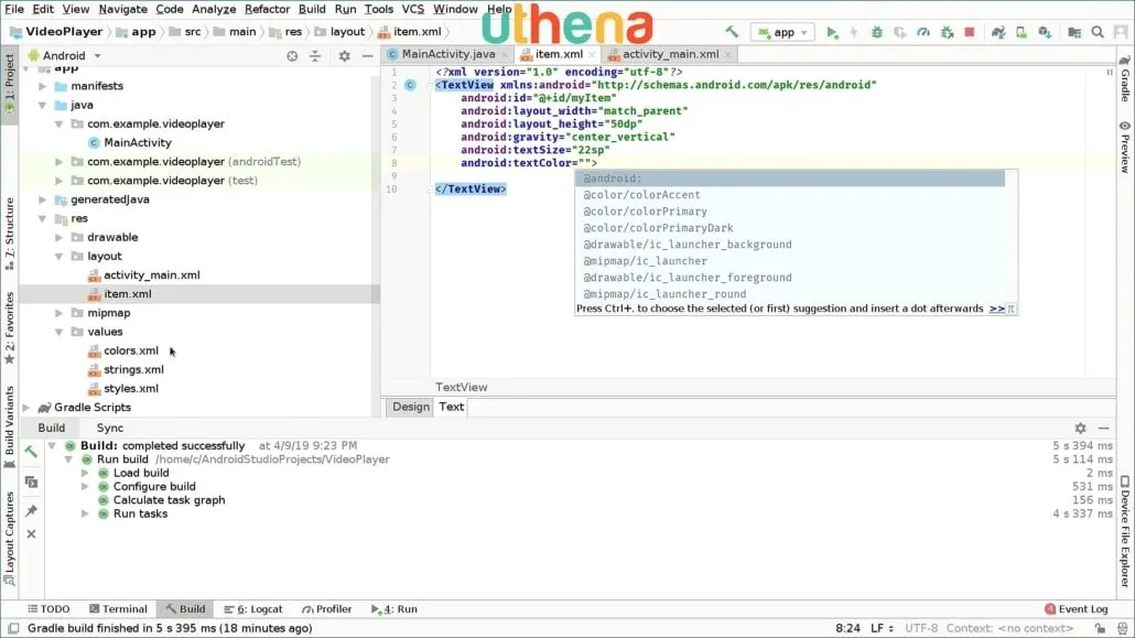Code Your Own Video App Player in Android Studio!