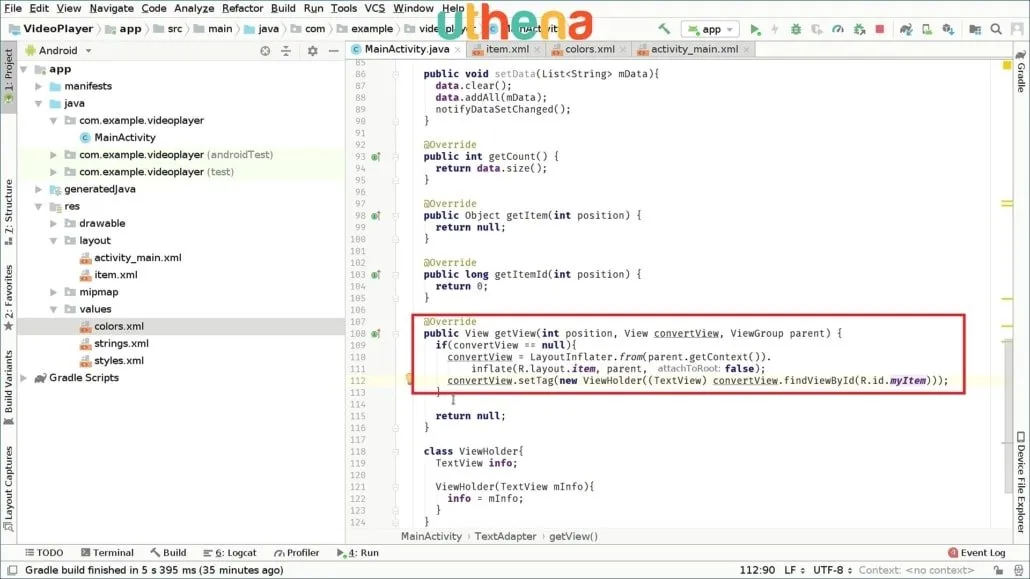 Code Your Own Video App Player in Android Studio!