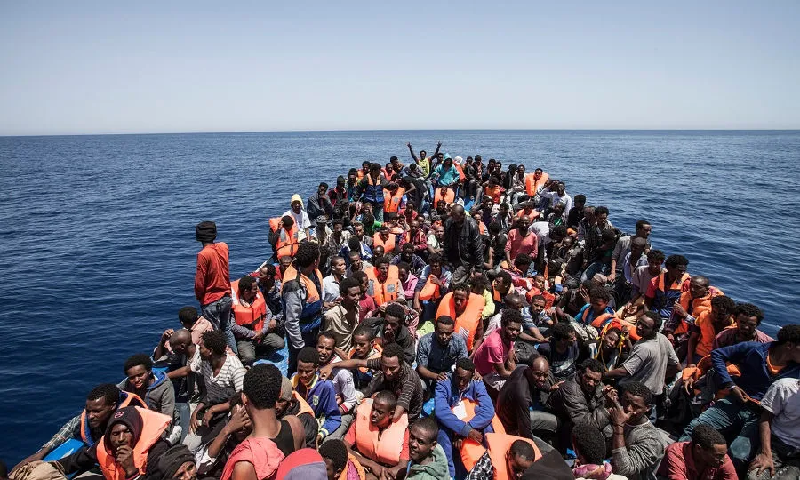 African migrants crossing Mediterranean for Europe.jpg