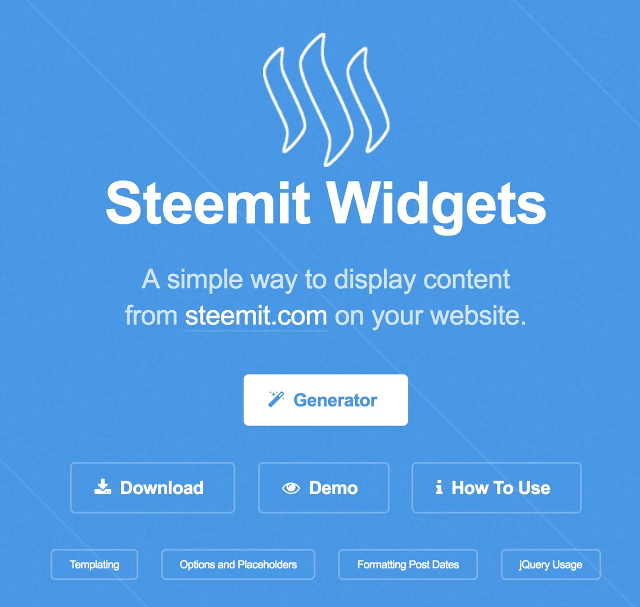 Steem Widgets.png