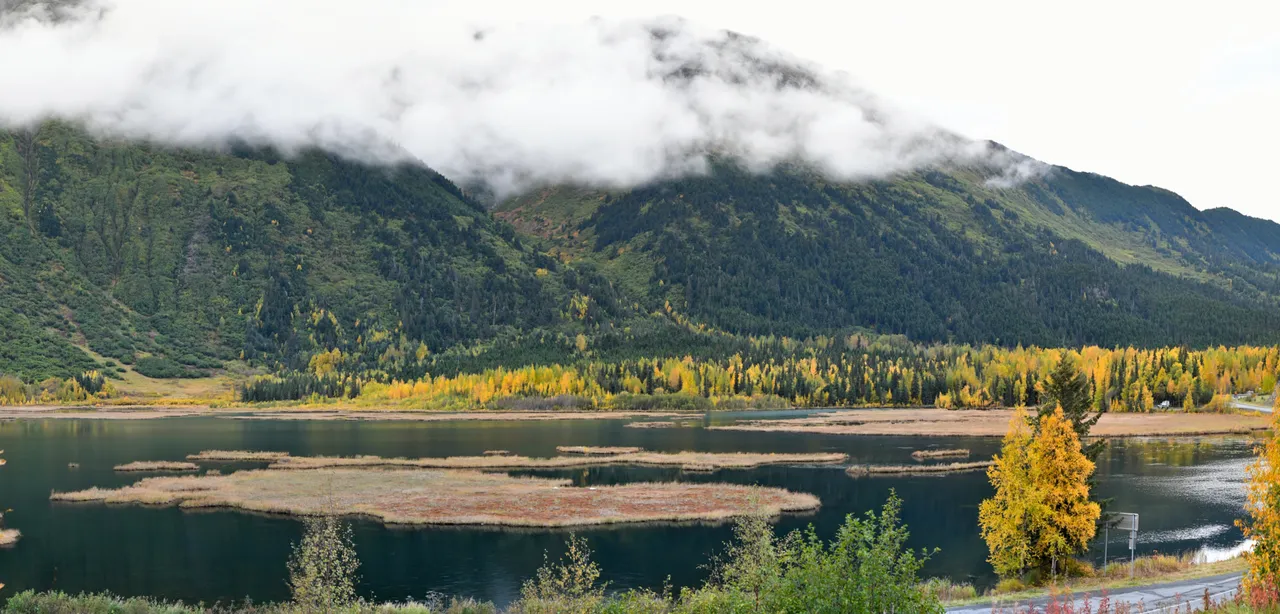 View of Tern Lake from the overlook