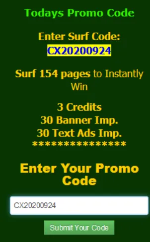 CruisinXchangeSurfPromoCode.png