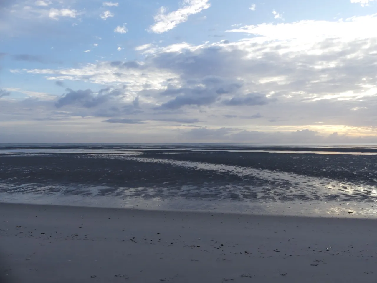 Tides out