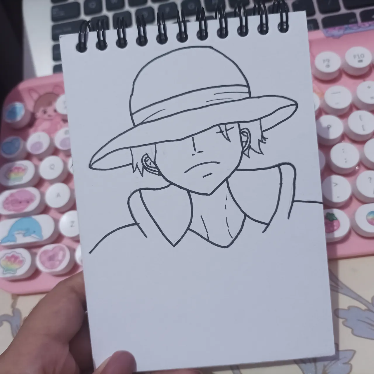 How to Draw Monkey D. Luffy's Face: A Step-by-Step Guide