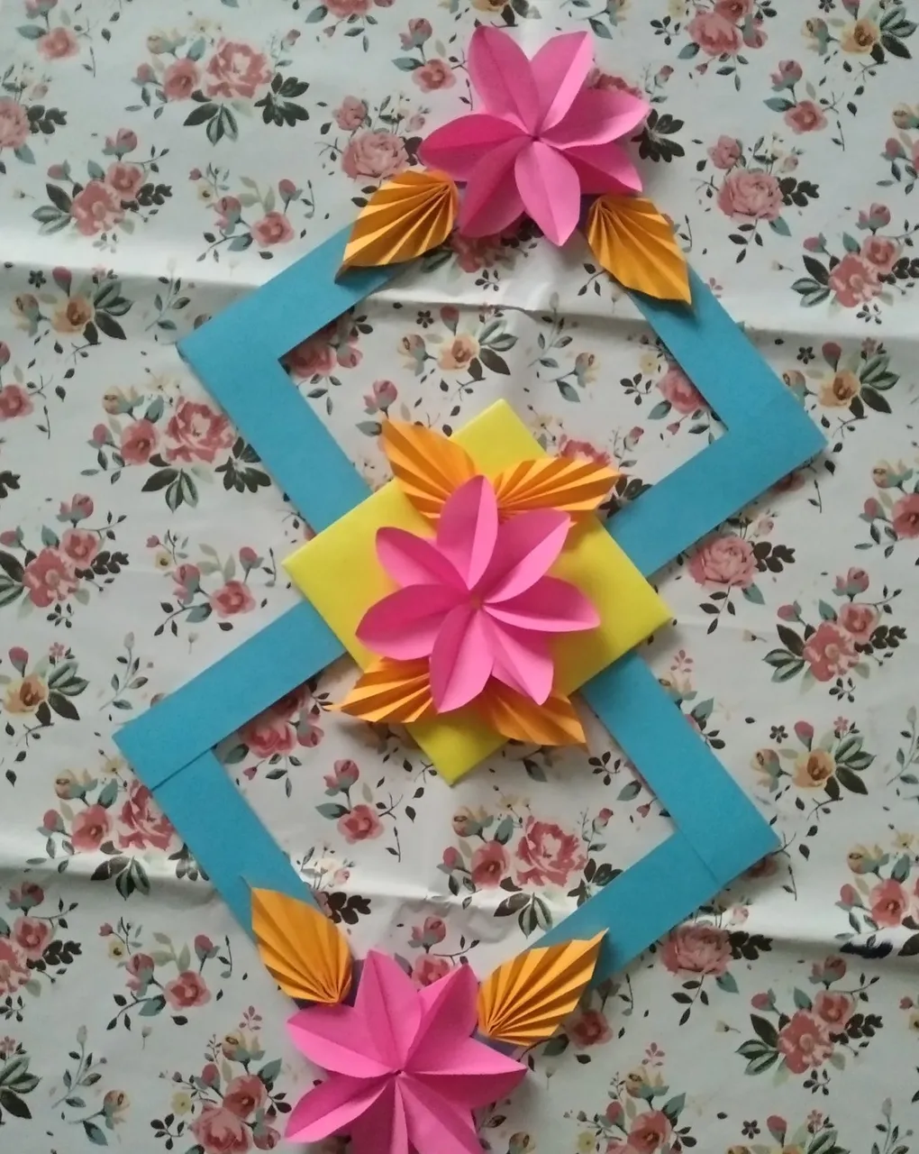 Beautiful Paper Wall Hanging How To
