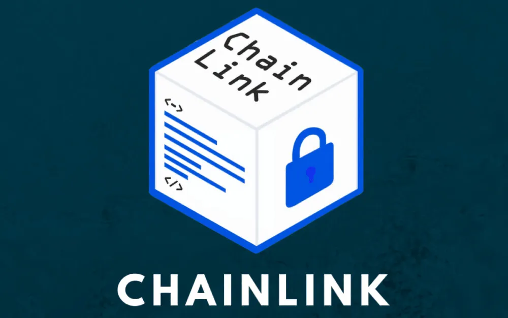 A 3D logo image for our what is Chainlink crypto guide.