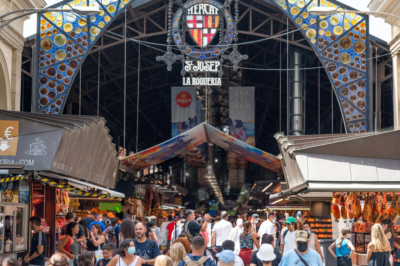 Mercado de La Boqueria - La Rambla