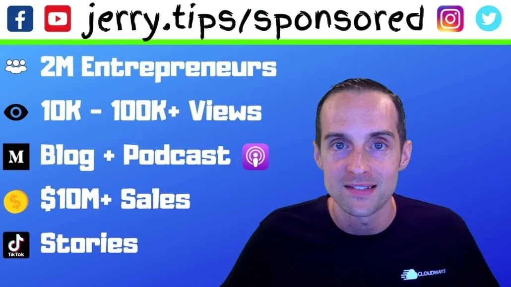 Sponsor a Video with Jerry banfield