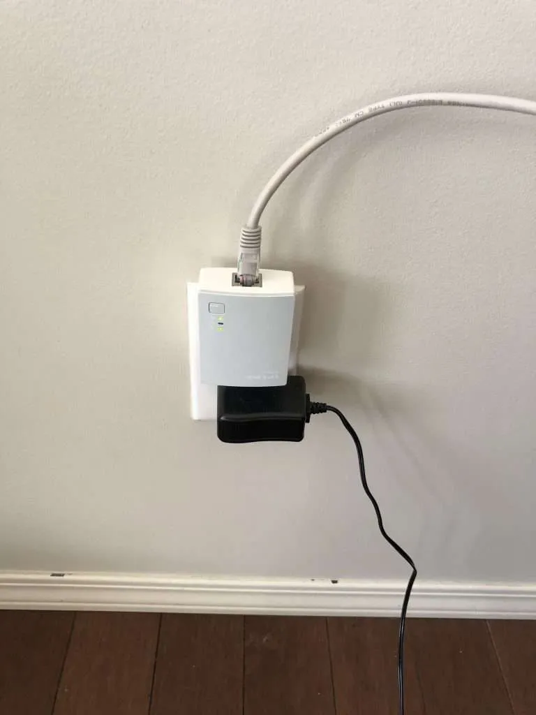 Powerline ethernet in action