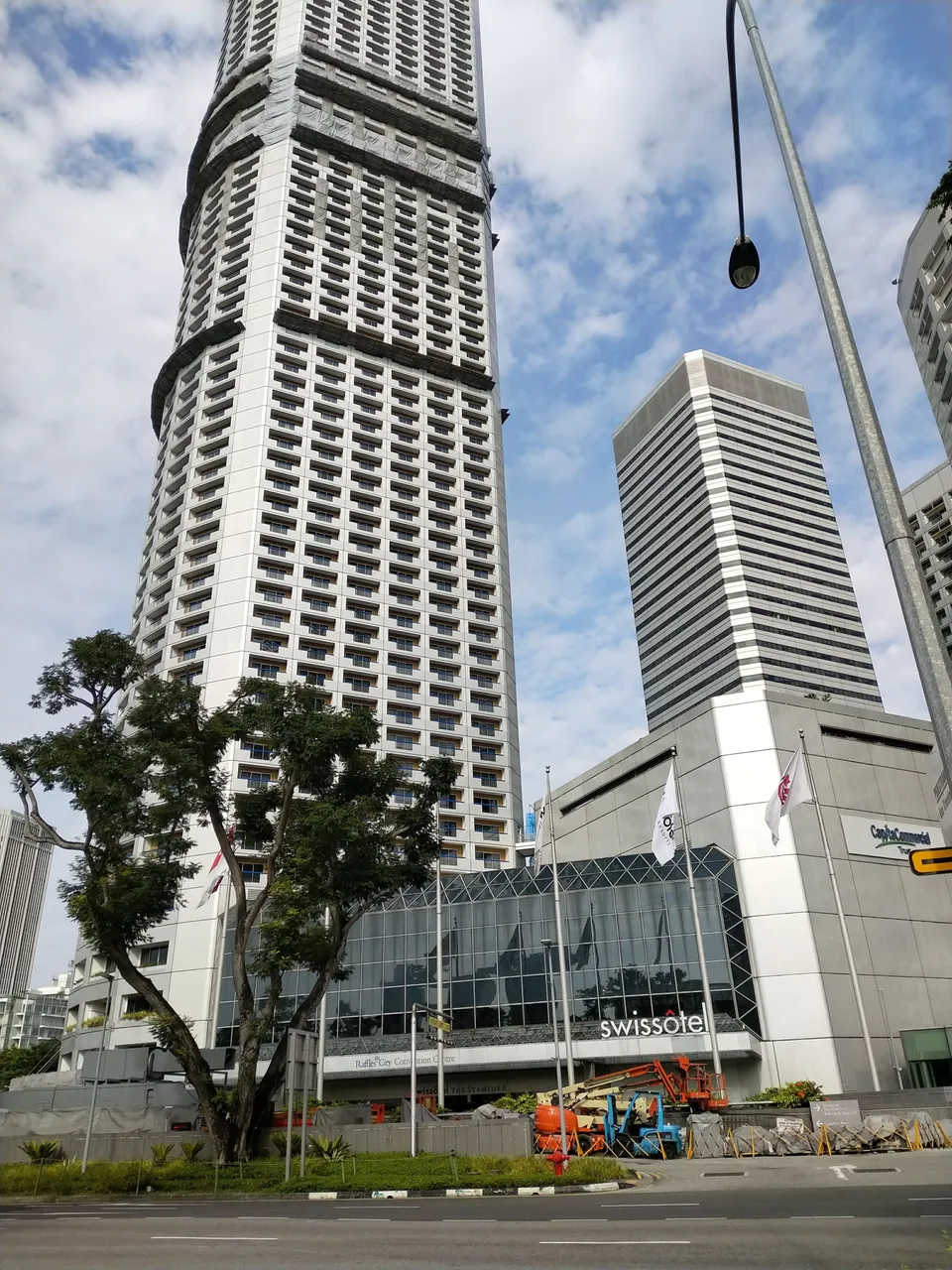 Front of Swissotel in Singapore