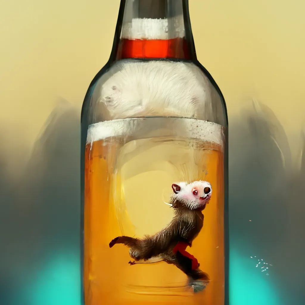 speed runner alcoholic ferret